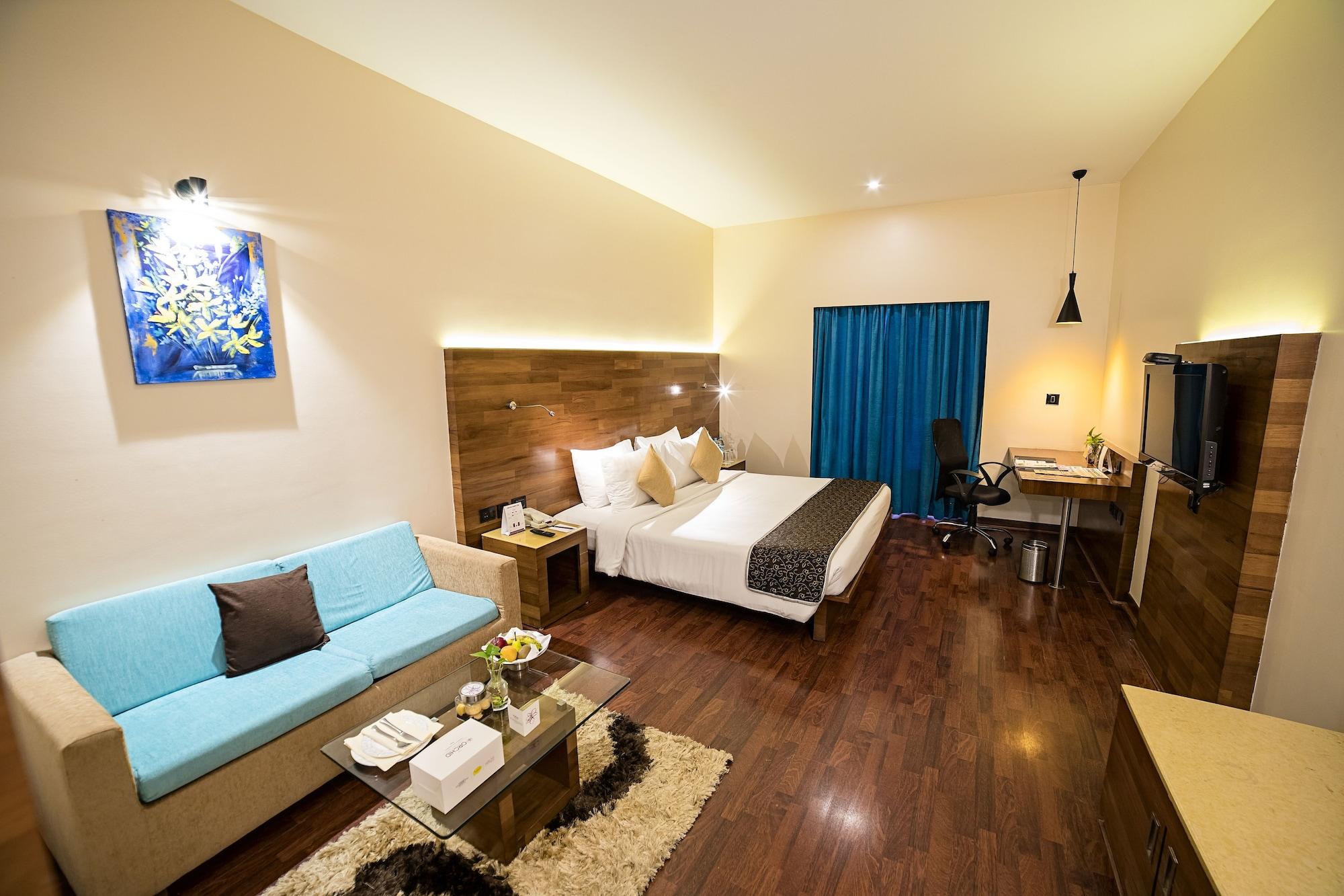 The Orchid Hotel Hinjewadi Pune Bagian luar foto A room at the hotel